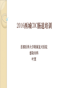 2016肠道传染病知识(菌痢伤寒霍乱)培训