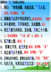 2017高考文言句式文言特殊句式宾语前置