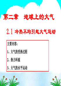 21冷热不均引起大气运动.