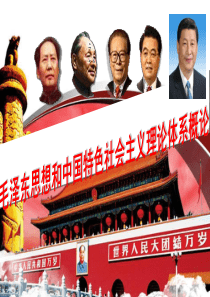 2015版概论第一章马克思主义中国化两大理论成果.