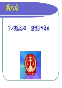 2015版第六章_学习宪法法律_建设法治体系.