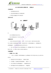 2013高考生物考点预测分析克隆技术