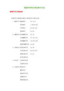 我国汽车的分类及表示方法(doc6)(1)