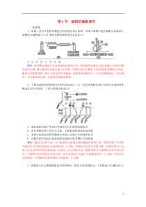 2016届高三生物二轮复习 第一部分 知识落实篇 专题五 生命活动的调节 第3节 植物的激素调节配套