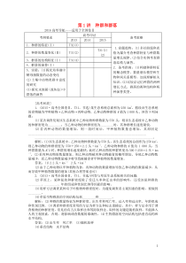 2016届高三生物二轮复习专题突破六第1讲种群和群落强化训练