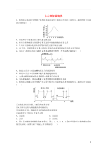 2016届高三生物二轮复习特色专项训练(二)坐标曲线类