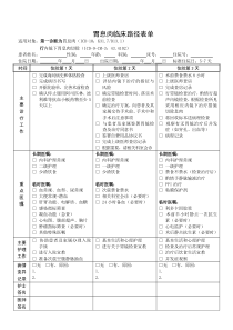 2016年临床路径表单(胃息肉),患者版告知单