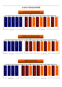 《企业电子商务组织架构图》