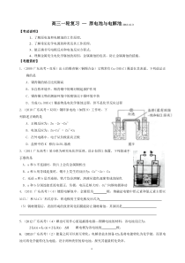 2015原电池与电解池学案练习题