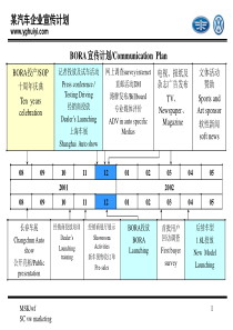 某汽车宣传计划