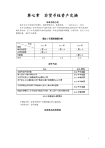 2013年中级会计师会计实务第七章讲义课件视频音频