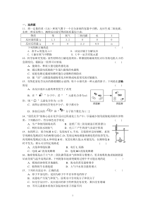 2013年八年级(下)科学期末终结性专题测试(15)