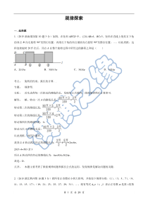 2015年中考数学试卷解析分类汇编(第1期)专题36_规律探索