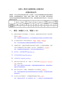 2015年全国A类压力容器设计人员闭卷考题点评