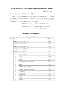 2015年度湖北省交通事故赔偿标准