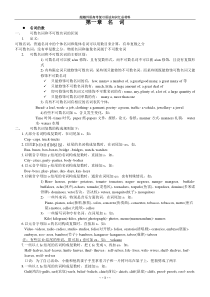 英语名词知识点总结