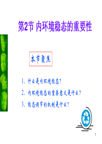 高中生物 12《内环境稳态的重要性》课件2 新人版必修3