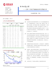 汽车三月产销分析及季报点评