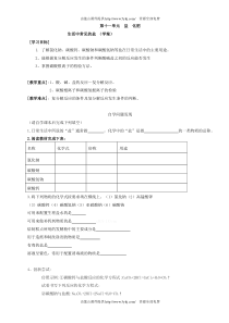 2013秋人教版九年级化学第十一单元导学案