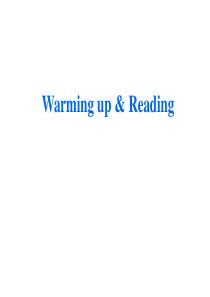 英语：Unit-1-Living-well(Warming-up-&-Reading)课件(新人教版