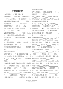 20099八年级上下册历史复习资料