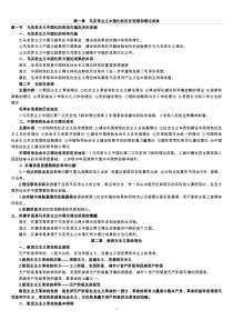 2013版毛泽东思想和中国特色社会主义体系概论复习资料