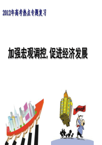 2012年高考时政热点专题复习专题一_加强宏观调控,促进经济发展