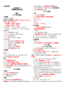 2012最新整理人教版物理八上必备知识点