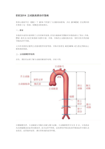 2014年主动脉夹层治疗指南