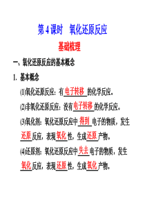 2013-2014学年高一化学苏教版必修一2.1.3氧化还原反应课件2