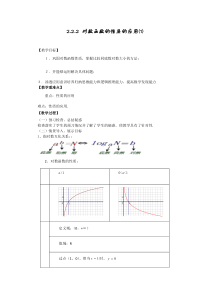 2013-2014学年高中数学导学案2.2.1-2对数运算性质(新人教A版必修1)Word版