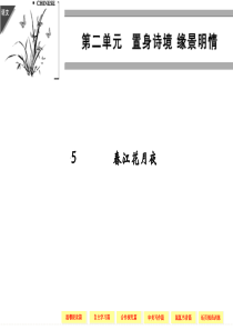 2013-2014学年高二语文同步课件诗歌2-5春江花月夜(新人教版选修《中国古代诗歌散文欣赏》)