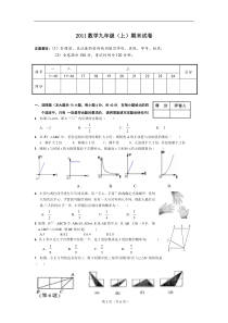 2011数学九年级(上)期末试卷