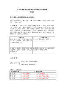 2011考研英语完型冲刺