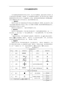 汽车电路图常用符号(1)