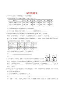 2012年中考物理复习比热容实验探究