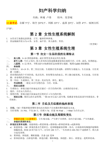 2012级归纳妇产科学