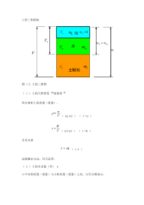 (关于干容重浮容重饱和容重)土力学带公式完整版