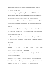 (文献翻译)凹函数的一种等价性定义与判定定理_张武军,魏保军