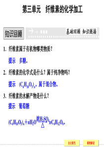 (苏教版化学选修2)33《纤维素的化学加工》ppt课件(30页)