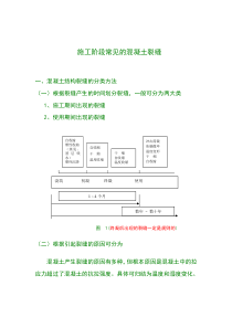 ---裂缝种类与修补