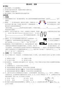 2011年中考物理复习指南第九单元压强