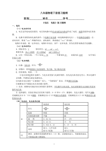 2011年人教版八年级物理下册复习提纲