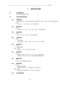 06-农林牧渔业行业分类