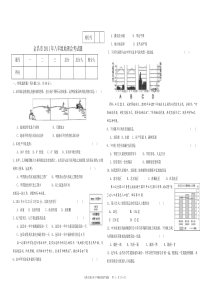 2011年八年级会考地理试题