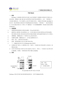 pull-down流程和结果模板