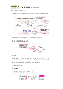 2011年执业药师药学专业知识药物分析部分教材考点(第十章)