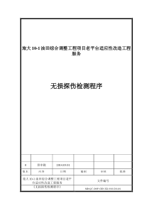 11无损探伤检测程序