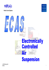 ECAS-空气悬架知识介绍