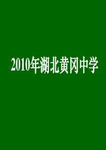 2010年湖北黄冈中学高三数学《专题三函数背景下的不等式问题》